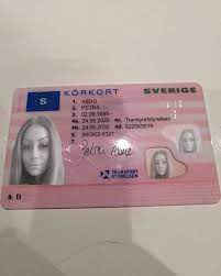 Buy sweden drivers licence